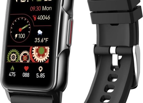 Smart Watch Health Fitness Tracker with 24/7 Heart Rate, Blood Oxygen Blood Pressure Sleep Monitor, 115 Sports Modes, Step Calorie Counter Pedometer IP68 Waterproof for Android and iPhone Women Men