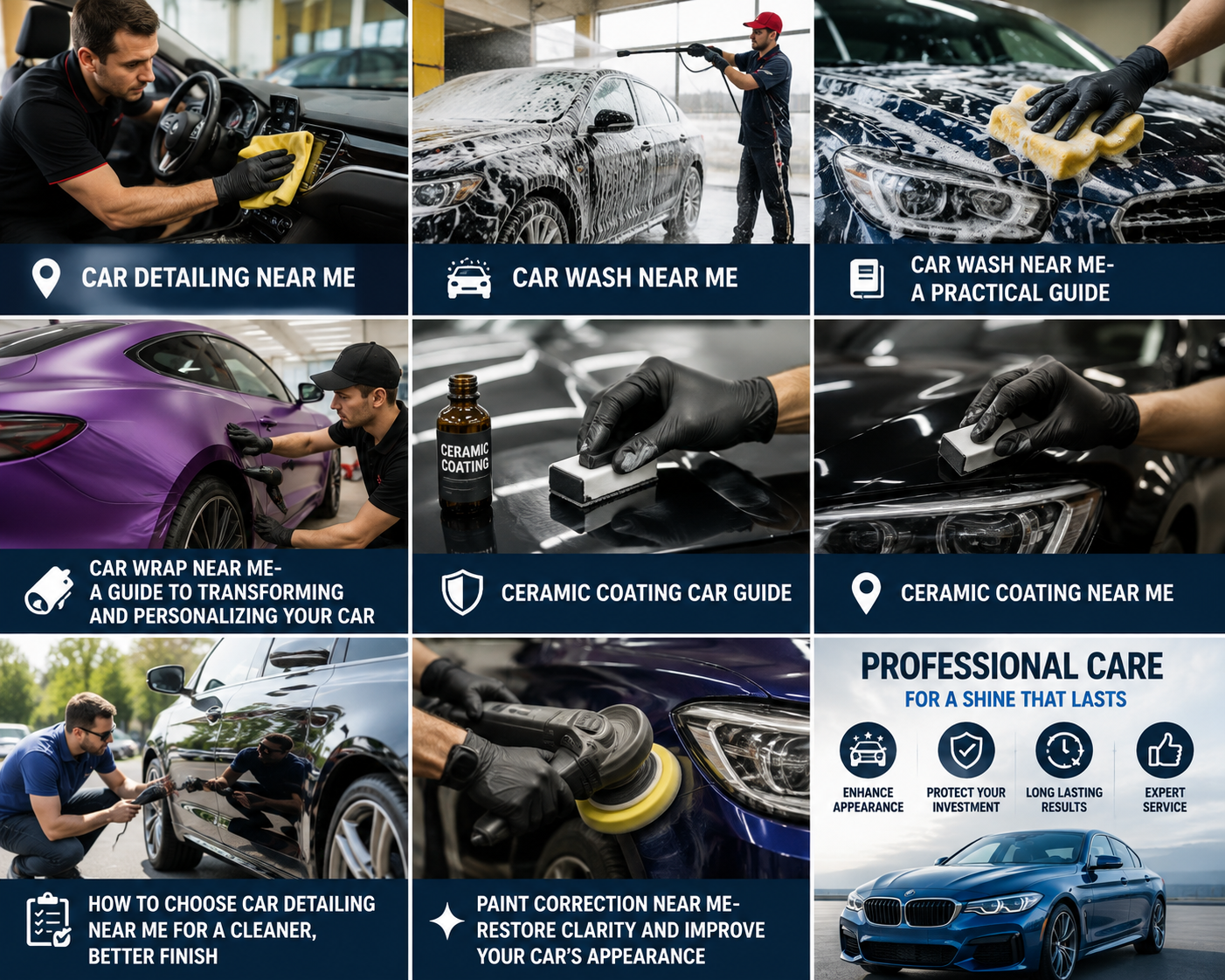 Car Wash Near Me: How Regular Washing Helps Maintain a Cleaner Vehicle