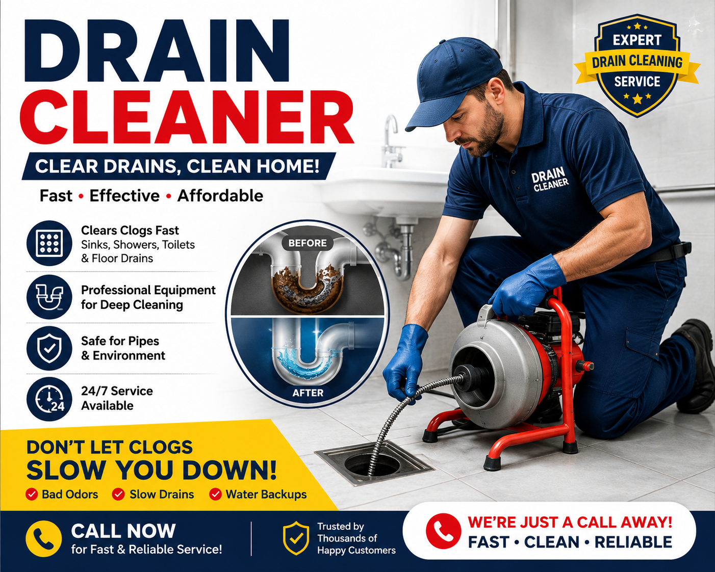 Drain Cleaner Toronto: What to Know About Stubborn and Recurring Drain Clogs