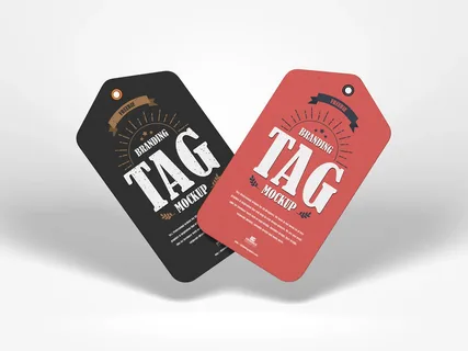 Custom Folded Tags for Premium Branding