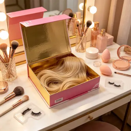 Durable Custom Wig Packaging Solutions For Hair Extensions