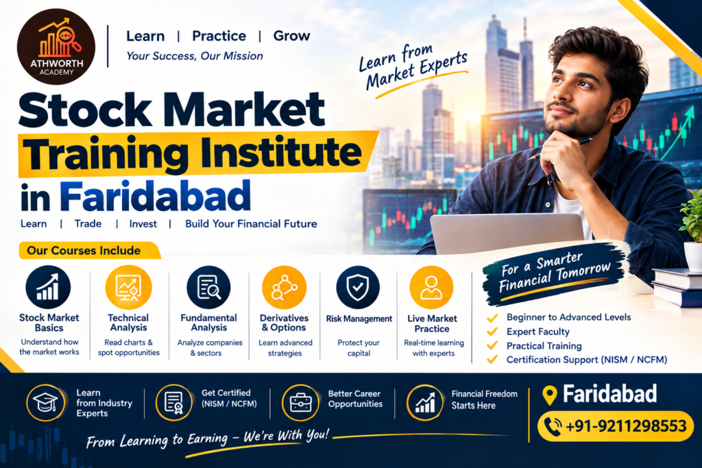 Best Stock Market Institute in Faridabad: Courses, Skills & Career